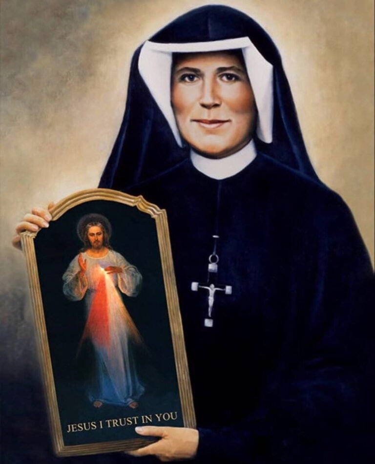 Prayers of Saint Faustina Vcatholic